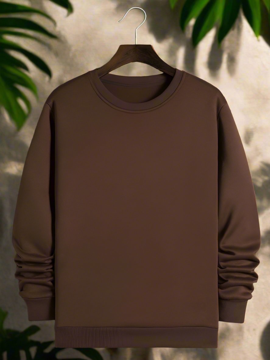 Brown sweatshirt