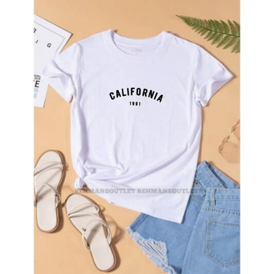 white tee with california 1991