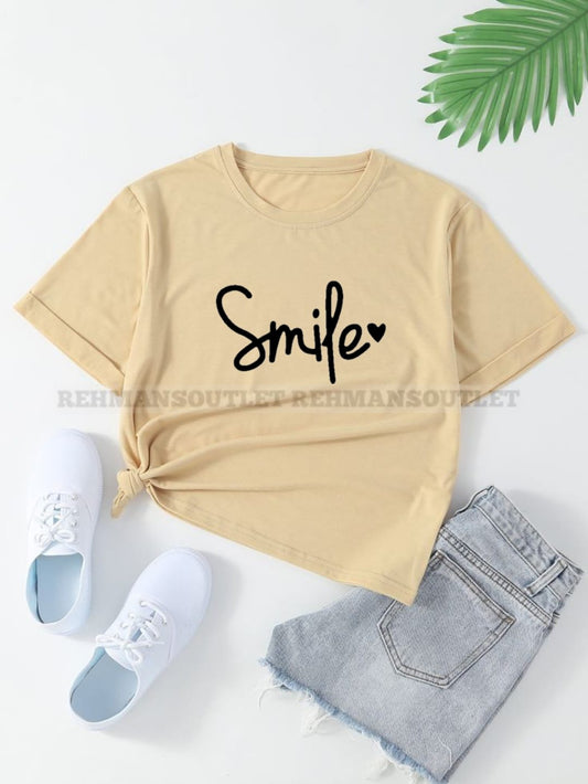 skin tee with smile