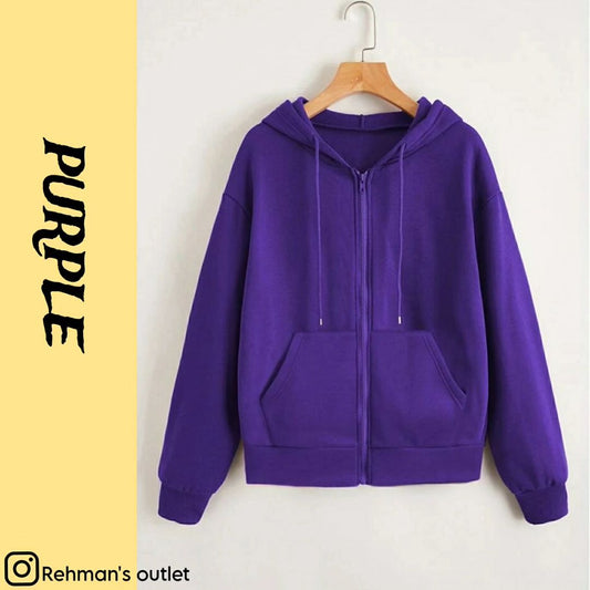 Purple zipper