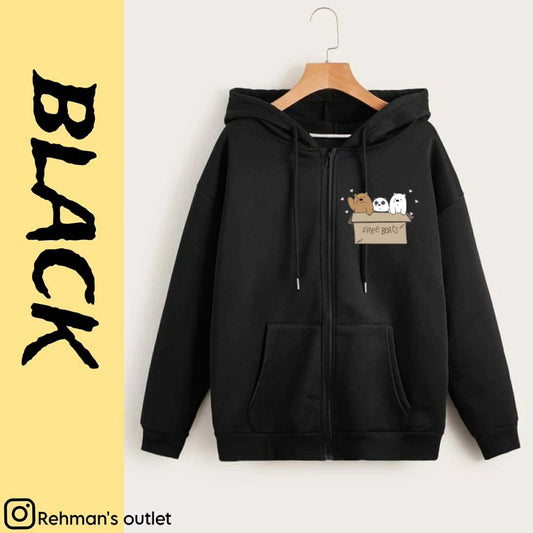 Free bear p black zipper