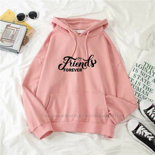 Friends forever pink hoodie