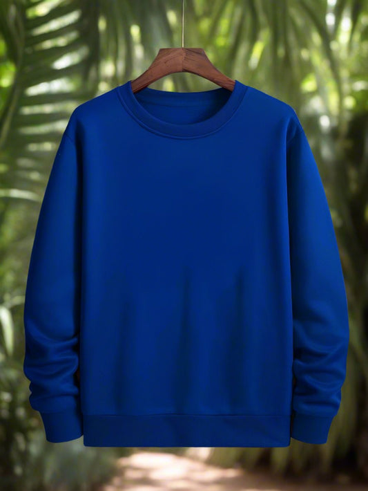 Royal blue sweatshirt