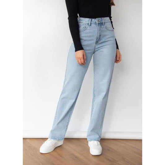 Sky blue Mom fit jeans
