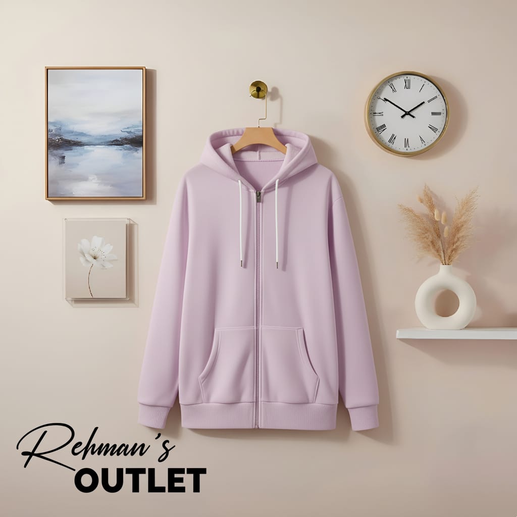 Lilac zipper