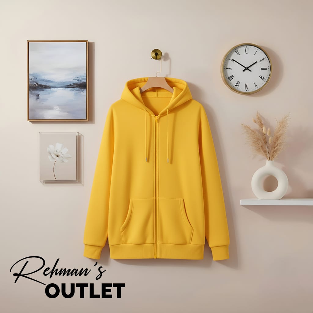Yellow zipper