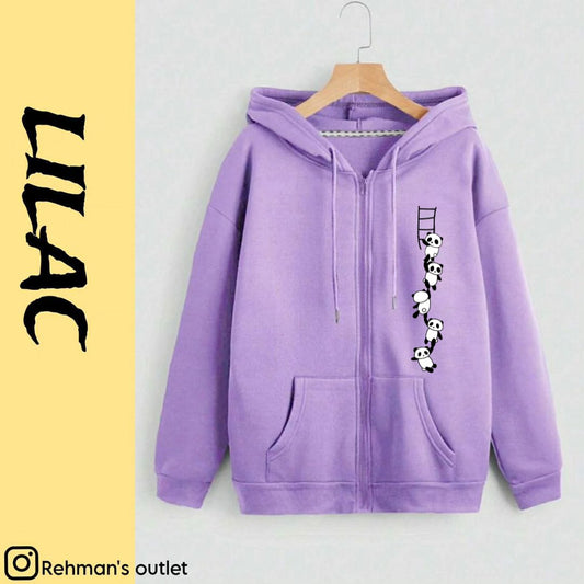 Bear stairs Lilac zipper