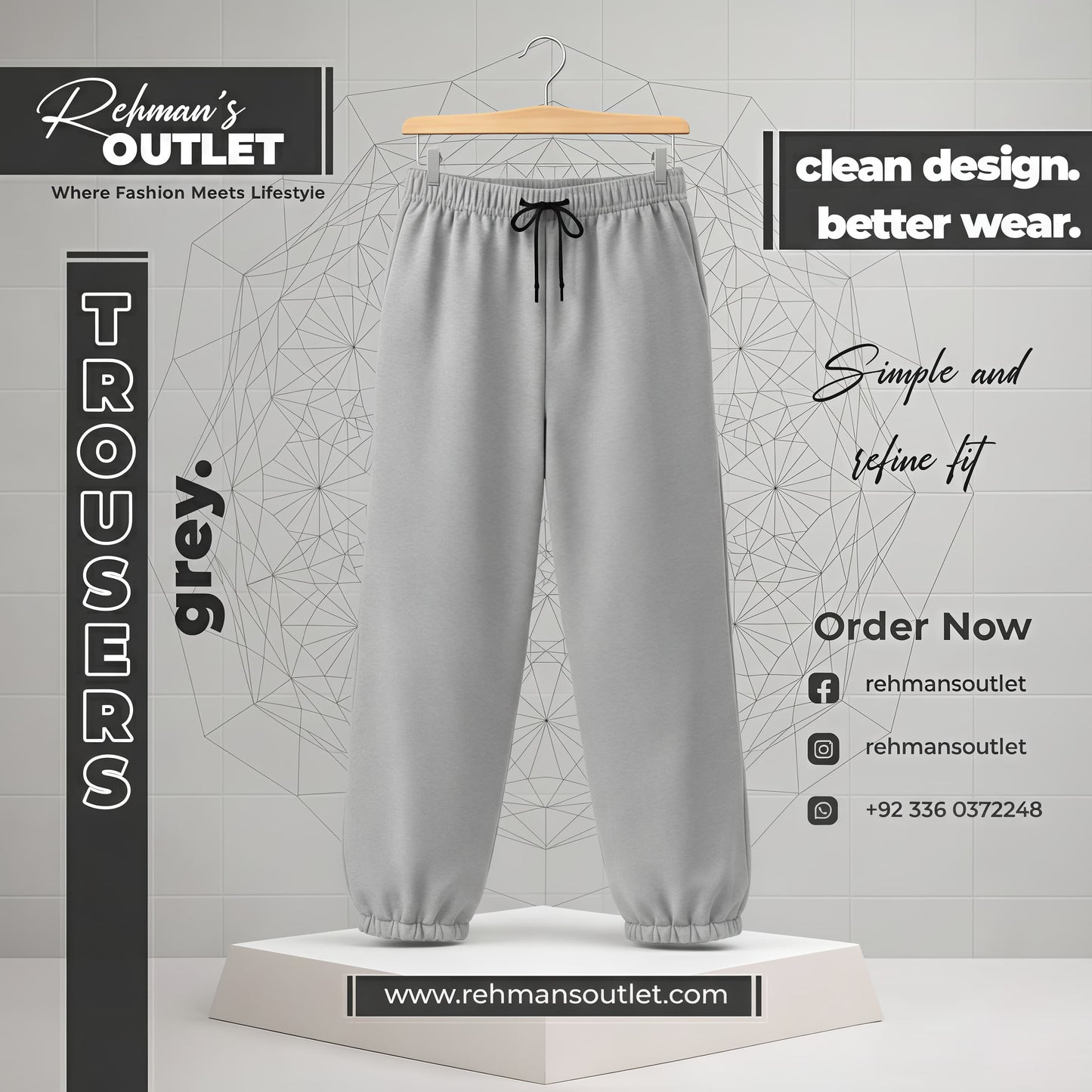 Grey Trouser