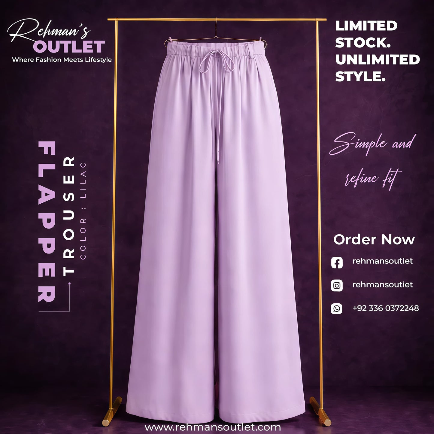 Lilac Flapper