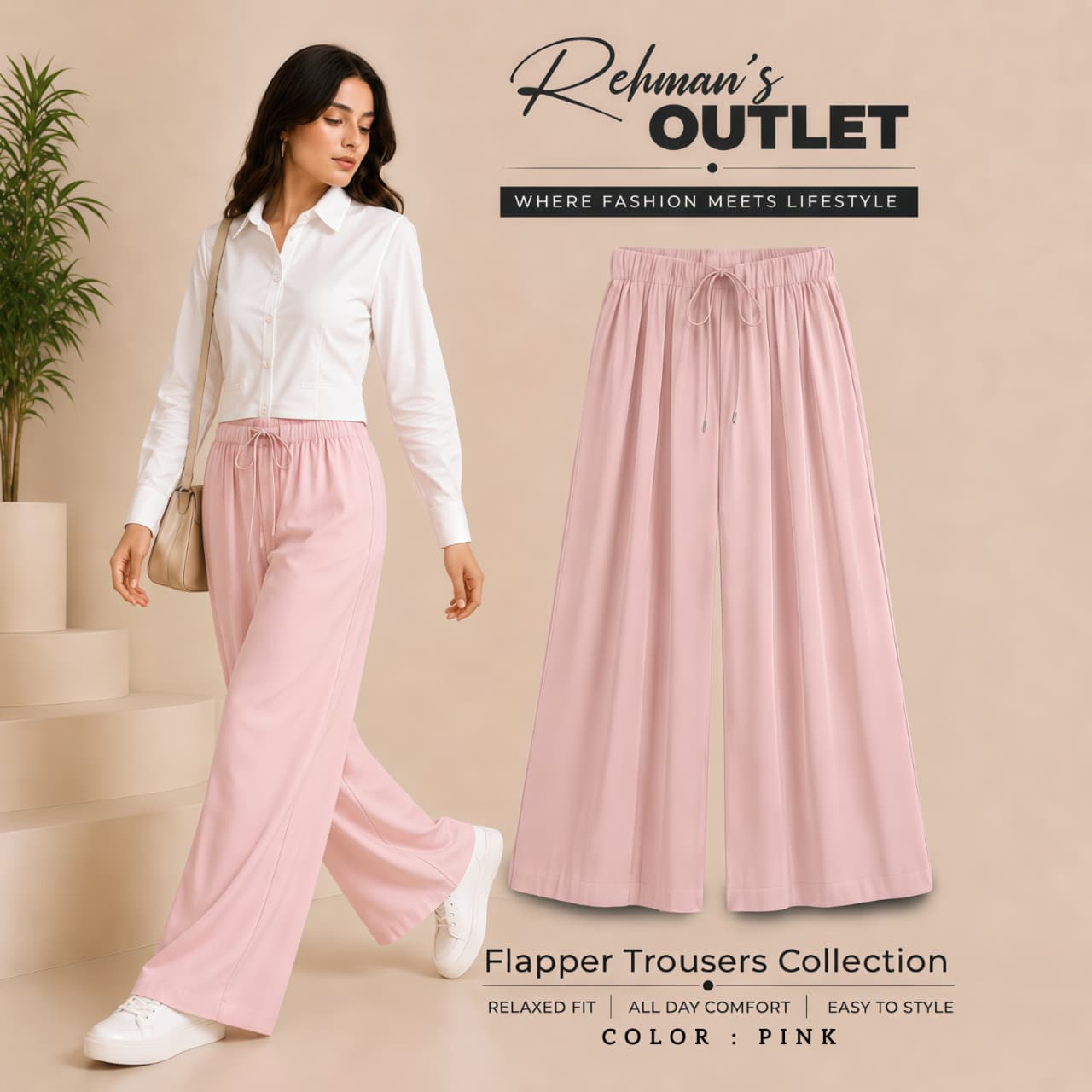 Pink Flapper